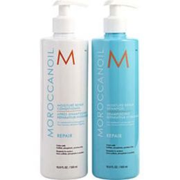 Moroccanoil By Moroccanoil 2 Piece Moisture Repair Shampoo & Conditioner 16.9 Oz Duo For Anyone