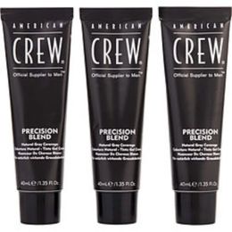 American Crew By American Crew Set-precision Blend -dark - 3 X 1.4 Oz For Men