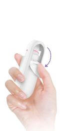 Electric Eyelash Curler The Third Gear Adjustable Long-lasting Setting (Color: White)