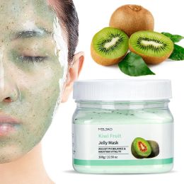Beauty Salon Soft Mask Powder Rose Hyaluronic Acid Lavender Hydrating And Brightening Moisturizing 300g Mask Powder (Option: Kiwi Fruit)