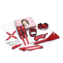 Smsexy Suit Binding Training Full Set Of Toys (Color: Red)