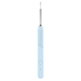 Wireless Visual Ear Tag Endoscope (Option: Light Blue)